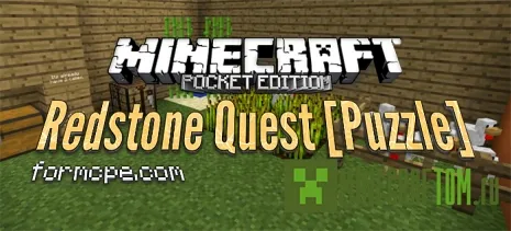 Карта Redstone Quest (Поиск Редстоун) версий 0.14.х Майнкрафт ПЕ Карта Redstone Quest (Поиск Редстоун) версий 0.14.х Майнкрафт ПЕ
