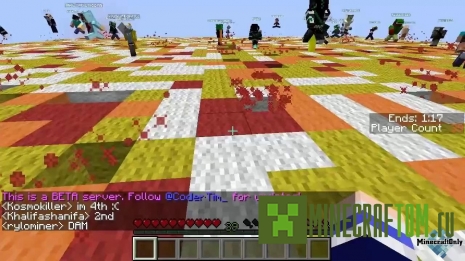 Плагин MinigamesParty (Мини игры Вечеринка) версии 1.7.2 Майнкрафт