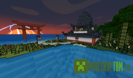 Текстуры Okami версии 1.5.2 игры Майнкрафт