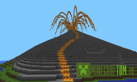 Карта Erupting Volcano (Извергающийся вулкан)