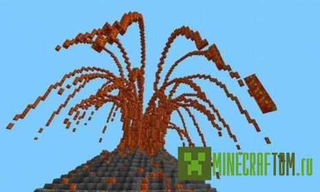 Карта Erupting Volcano (Извергающийся вулкан)