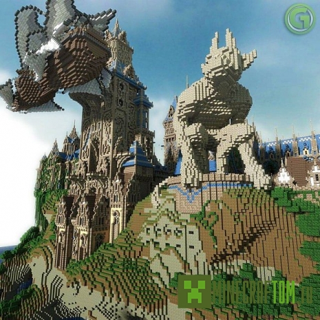 Карта Halion для игры Майнкрафт