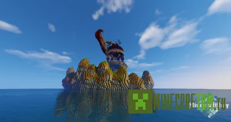 Карта Dragon Temple (Храм дракона) для игры Майнкрафт