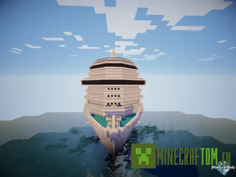 Карта Costa Pacifica игры Майнкрафт Карта Costa Pacifica игры Майнкрафт