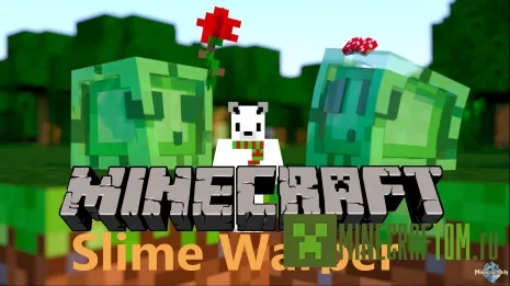 Карта Slime Warper (Паркур из блоков слизи) игры Майнкрафт Карта Slime Warper (Паркур из блоков слизи) игры Майнкрафт