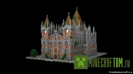 Карта Cathedral (Кафедральный собор) для игры Майнкрафт