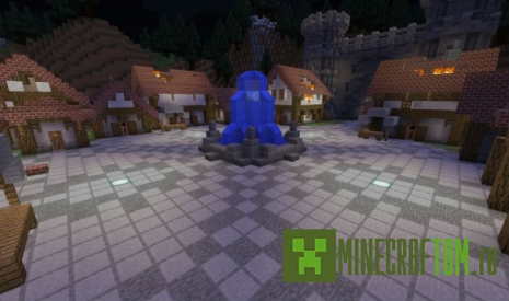 Карта Medieval Siege (Средневековая осада) игры Майнкрафт