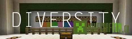 Карта Diversity (Разнообразие) игры Майнкрафт