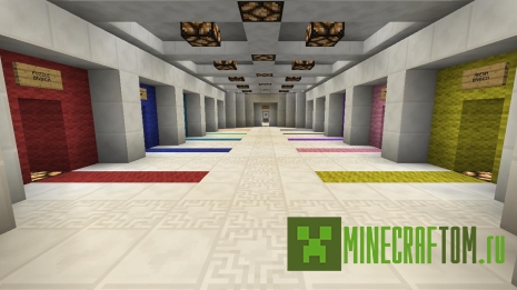 Карта Diversity (Разнообразие) игры Майнкрафт