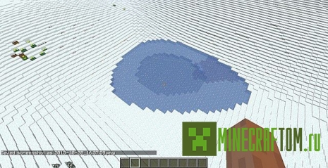 Карта Frost World (Замерзший мир) Майнкрафт