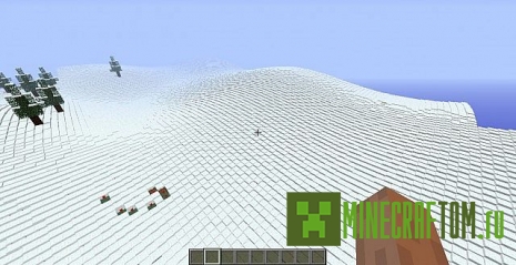 Карта Frost World (Замерзший мир) Майнкрафт