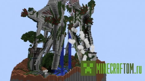 Карта The Gardens of Babylon (Сады Семирамиды) для игры Minecraft