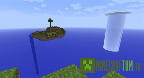 Карта Sky worlds (Небесные миры) для Майнкрафт