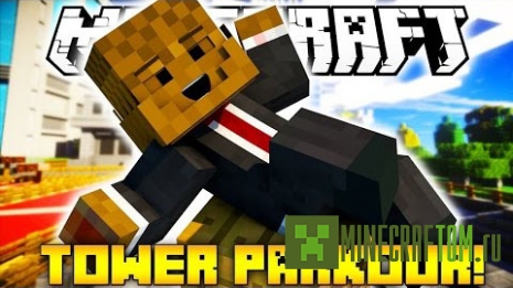 Карта Tower Parkour (Паркур на башне) для игры Майнкрафт