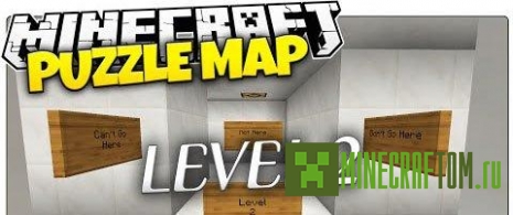 Карта Level 2 (Уровень 2) игры Майнкрафт