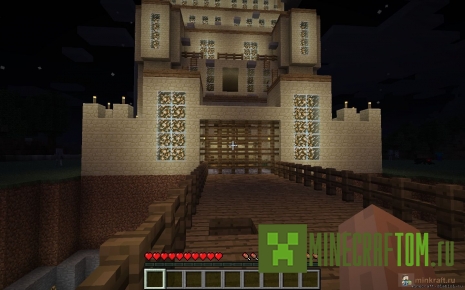 Карта Assassin's Creep (Убийцы) игры Майнкрафт