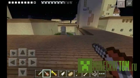 Карта Assassin’s Creed (Вера убийц) игры Майнкрафт