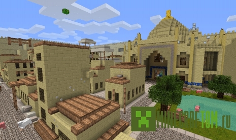 Карта Assassin’s Creed (Вера убийц) игры Майнкрафт