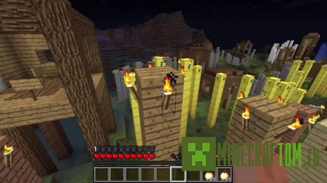 Карта Jump Frontier (Перепрыгни границу) для игры Майнкрафт