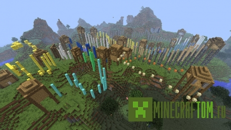 Карта Jump Frontier (Перепрыгни границу) для игры Майнкрафт