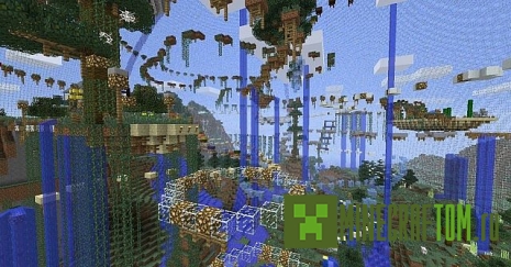 Карта DragonSprint 2 (Дракон спринт 2) для игры Майнкрафт Карта DragonSprint 2 (Дракон спринт 2) для игры Майнкрафт