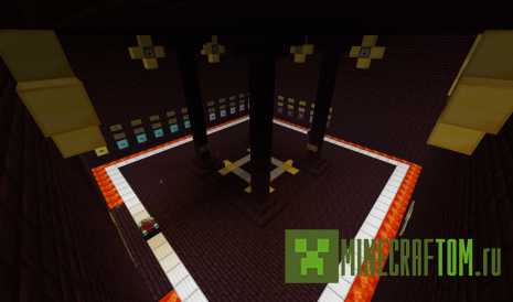 Карта Zombie Arena (Зомби арена) Майнкрафт ПЕ Карта Zombie Arena (Зомби арена) Майнкрафт ПЕ