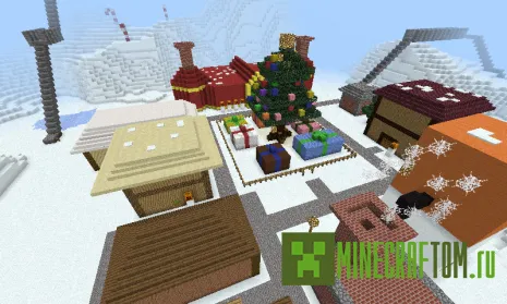 Карта Christmas Town (Рождественский город) Карта Christmas Town (Рождественский город)