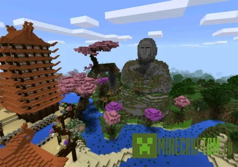 Карта Land of Asuna (Земля Асуна) версии 0.11.х Майнкрафт ПЕ Карта Land of Asuna (Земля Асуна) версии 0.11.х Майнкрафт ПЕ