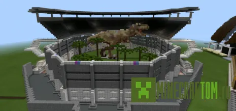 Карта Jurassic World (Юрский мир) 0.11.0 MCPE Карта Jurassic World (Юрский мир) 0.11.0 MCPE