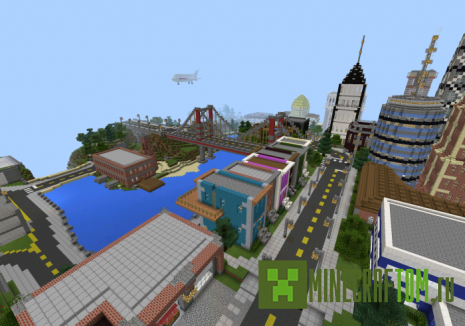 Карта Pinnacle City (Город Пиннакл) 0.12.х Карта Pinnacle City (Город Пиннакл) 0.12.х