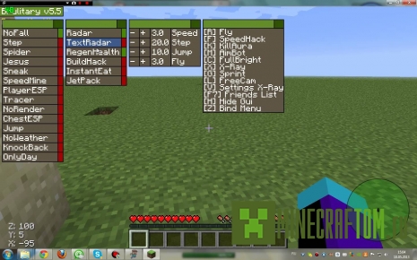 Чит-клиент Brulitary версии 1.5.2 Minecraft Чит-клиент Brulitary версии 1.5.2 Minecraft