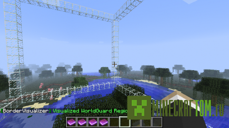Плагин BorderVisualizer (Визуализация границ) для Minecraft 1.6.4 Плагин BorderVisualizer (Визуализация границ) для Minecraft 1.6.4