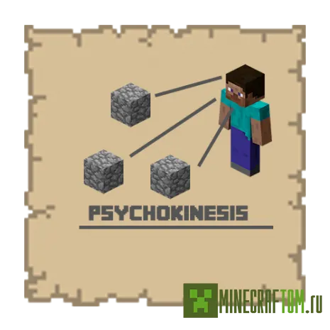 Плагин Psychokinesis (Психокинез) версии 1.7.4 Майнкрафт