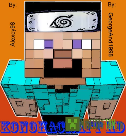 Текстуры Konohacraft HD - Naruto (Наруто) версии 1.5.2 Minecraft Текстуры Konohacraft HD - Naruto (Наруто) версии 1.5.2 Minecraft