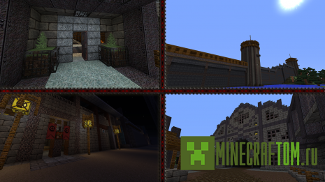 Текстуры Hammerite для версии 1.7.2 игры Minecraft Текстуры Hammerite для версии 1.7.2 игры Minecraft