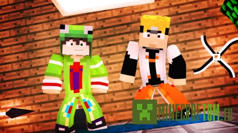 Текстуры Naruto Shippuden (Наруто) для версии 0.15.х игры MCPE