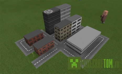 Текстуры Mini City (Маленький город) для MCPE