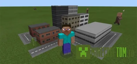 Текстуры Mini City (Маленький город) для MCPE