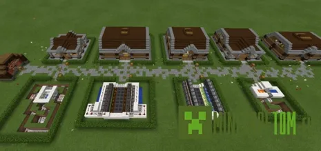 Карта 5 Useful Observer Creations для игры Майнкрафт ПЕ Карта 5 Useful Observer Creations для игры Майнкрафт ПЕ