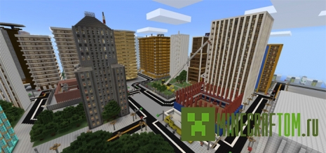 Карта Craftmania для портативной версии игры Майнкрафт Карта Craftmania для портативной версии игры Майнкрафт