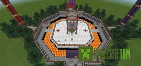 Карта Redstone PvP: The Ruins (Редстоун ПВП: Руины) для MCPE Карта Redstone PvP: The Ruins (Редстоун ПВП: Руины) для MCPE