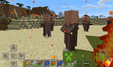 Мод Elemental Swords (Стихийные мечи) для игры Minecraft PE Мод Elemental Swords (Стихийные мечи) для игры Minecraft PE