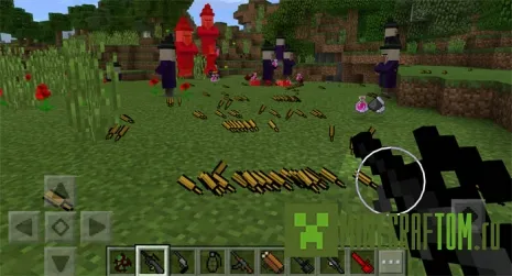 Мод ElectricGuns (Электрические пушки) для игры Майнкрафт ПЕ Мод ElectricGuns (Электрические пушки) для игры Майнкрафт ПЕ