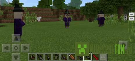 Мод ElectricGuns (Электрические пушки) для игры Майнкрафт ПЕ Мод ElectricGuns (Электрические пушки) для игры Майнкрафт ПЕ