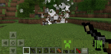 Мод ElectricGuns (Электрические пушки) для игры Майнкрафт ПЕ Мод ElectricGuns (Электрические пушки) для игры Майнкрафт ПЕ