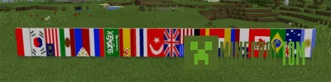 Мод Poket Banners (Карманные баннеры) MCPE Мод Poket Banners (Карманные баннеры) MCPE