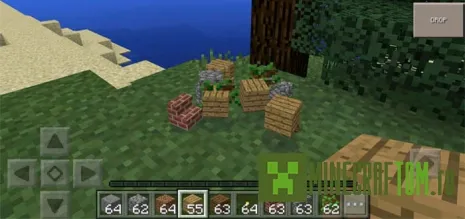 Мод EasyDrops (Простые броски) для портативной версии Minecraft Мод EasyDrops (Простые броски) для портативной версии Minecraft