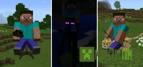 Мод Rideable Mobs (Ездовые мобы) для игры Майнкрафт ПЕ Мод Rideable Mobs (Ездовые мобы) для игры Майнкрафт ПЕ