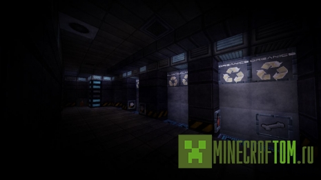 Карта Dark Matter Horror (Ужасы темной материи) игры Minecraft
