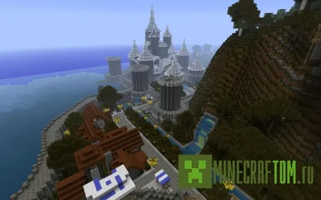 Карта Castle Lividus of Aeritus (Замок Ливидус Аэритус) игры Minecraft